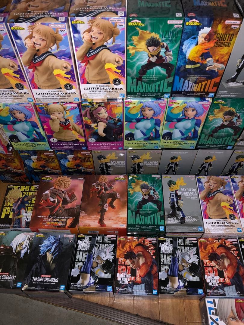 ヒロアカ　いずく　轟　トガ　爆轟　ミルコ　ねじれ　はつめなど　フィギュア40個