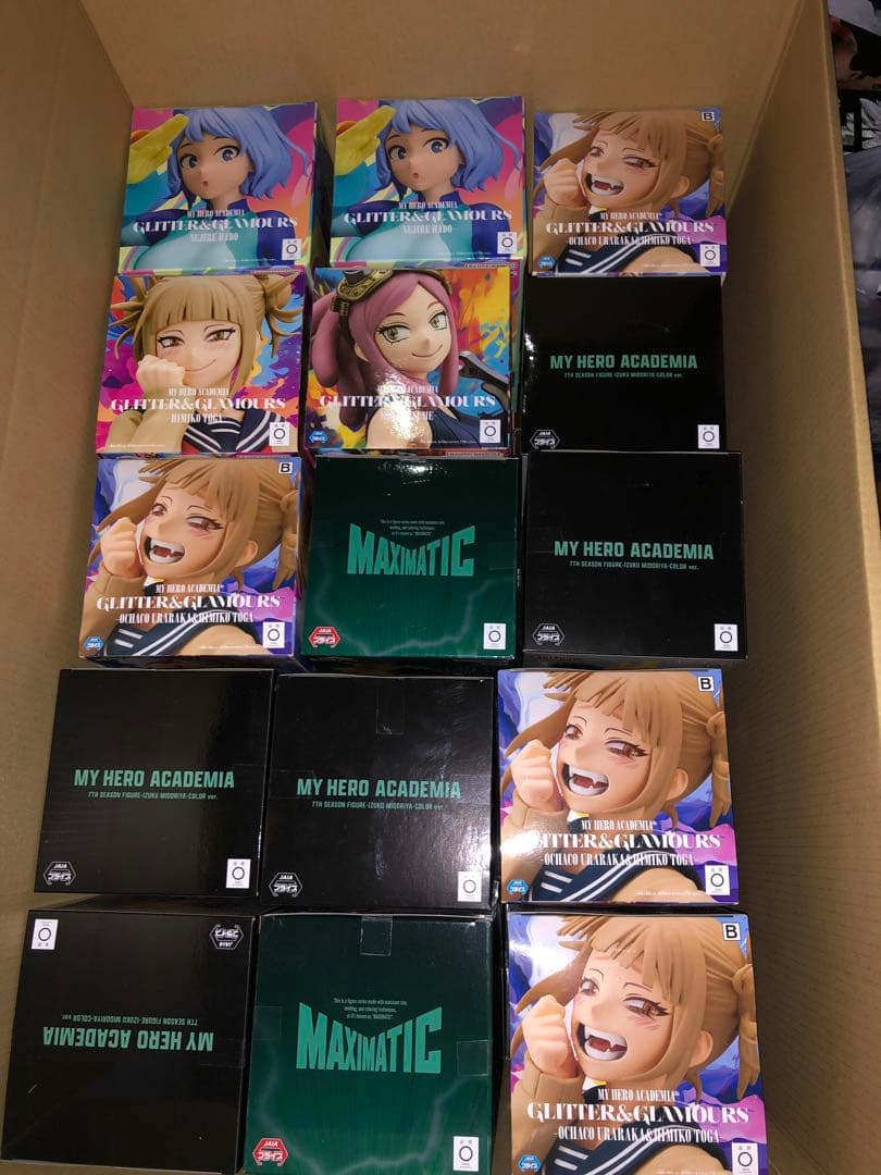 ヒロアカ　いずく　轟　トガ　爆轟　ミルコ　ねじれ　はつめなど　フィギュア40個