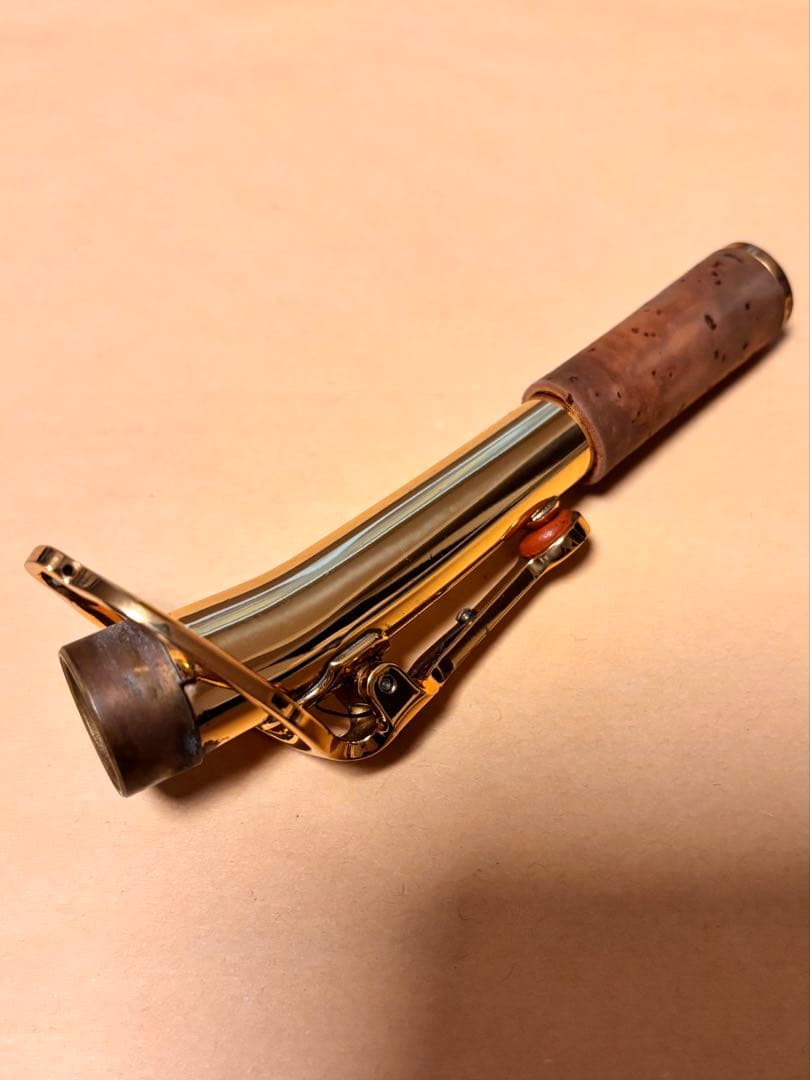 【値下げ！】ソプラノサックス ネック ゴールドラッカー