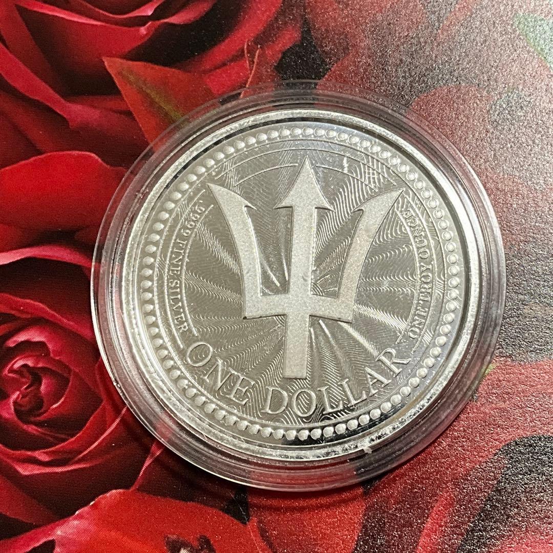 バルバドス BARBADOS 2023年 1オンス 銀貨 純銀