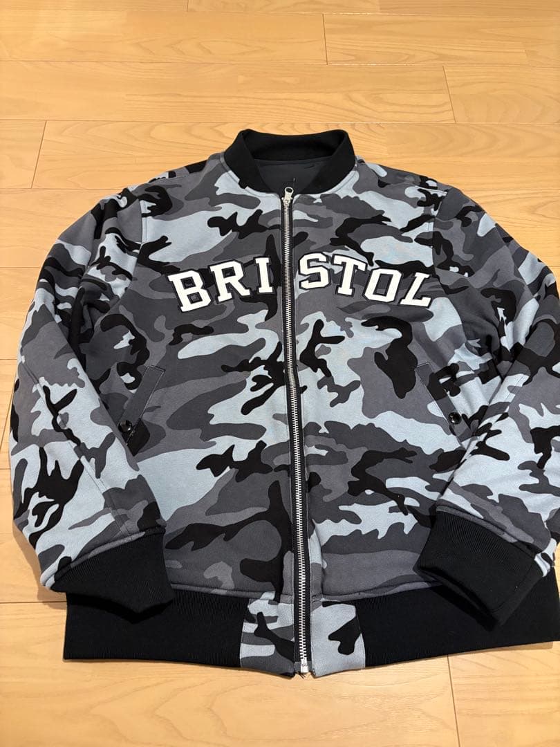 ジャケット・アウター FCRB Bristol STAR REVERSIBLE MA-1 JACKET