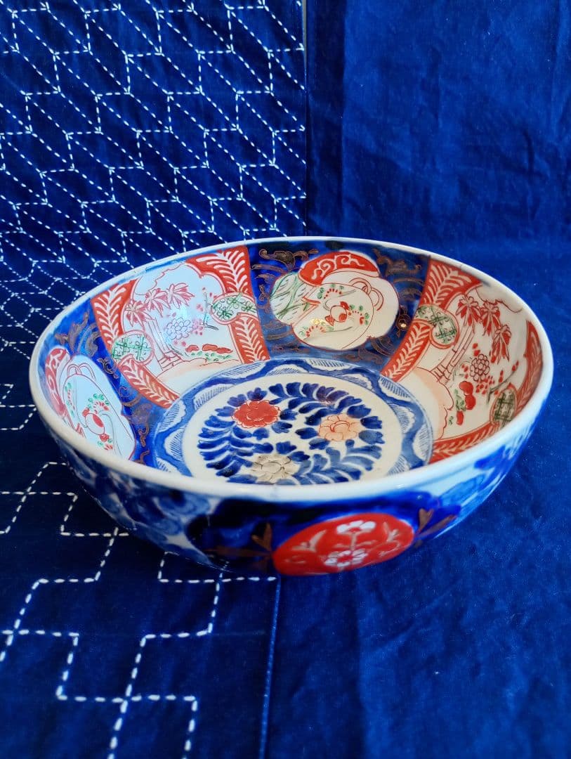 ★匿名配送★アンティーク 骨董 伊万里焼 古伊万里 中鉢