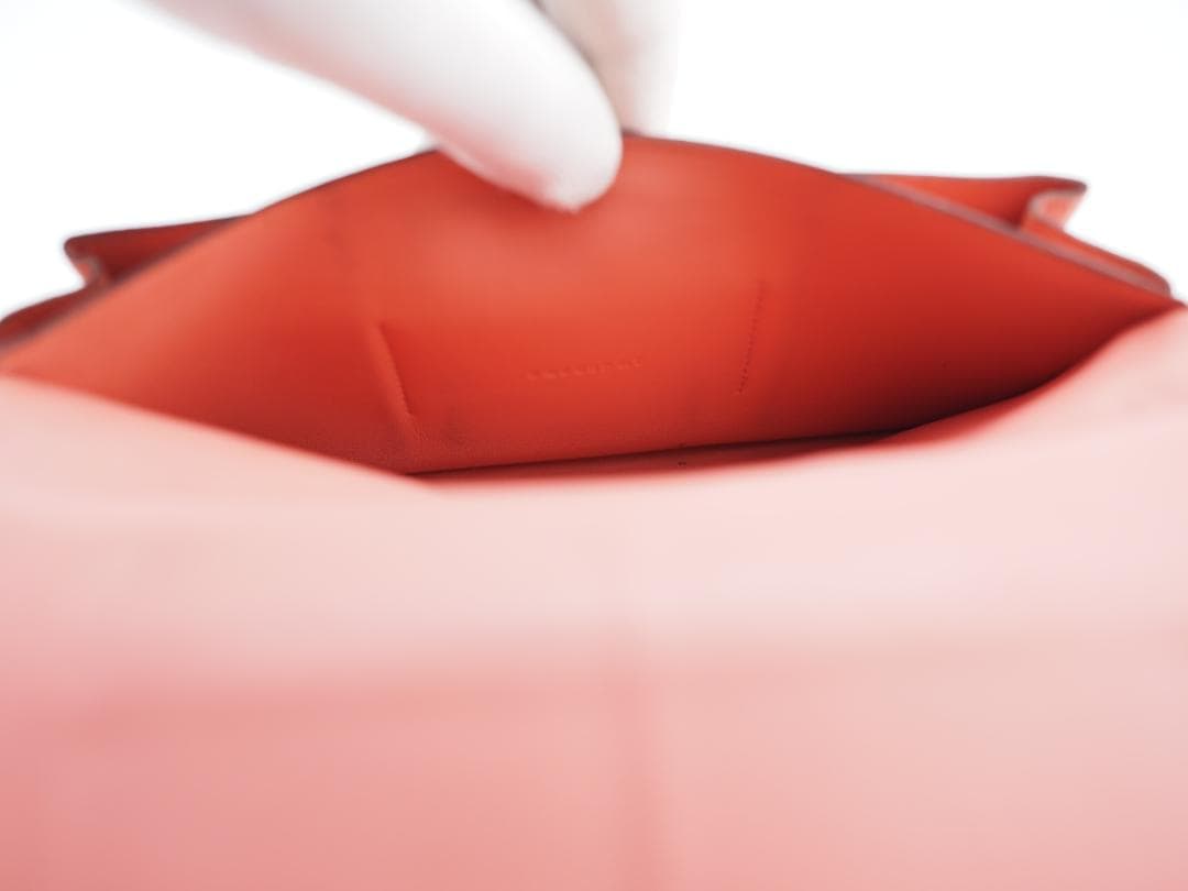 セール　2016年　HERMES エルメス ドゴンGM 財布 二つ折り ピンク