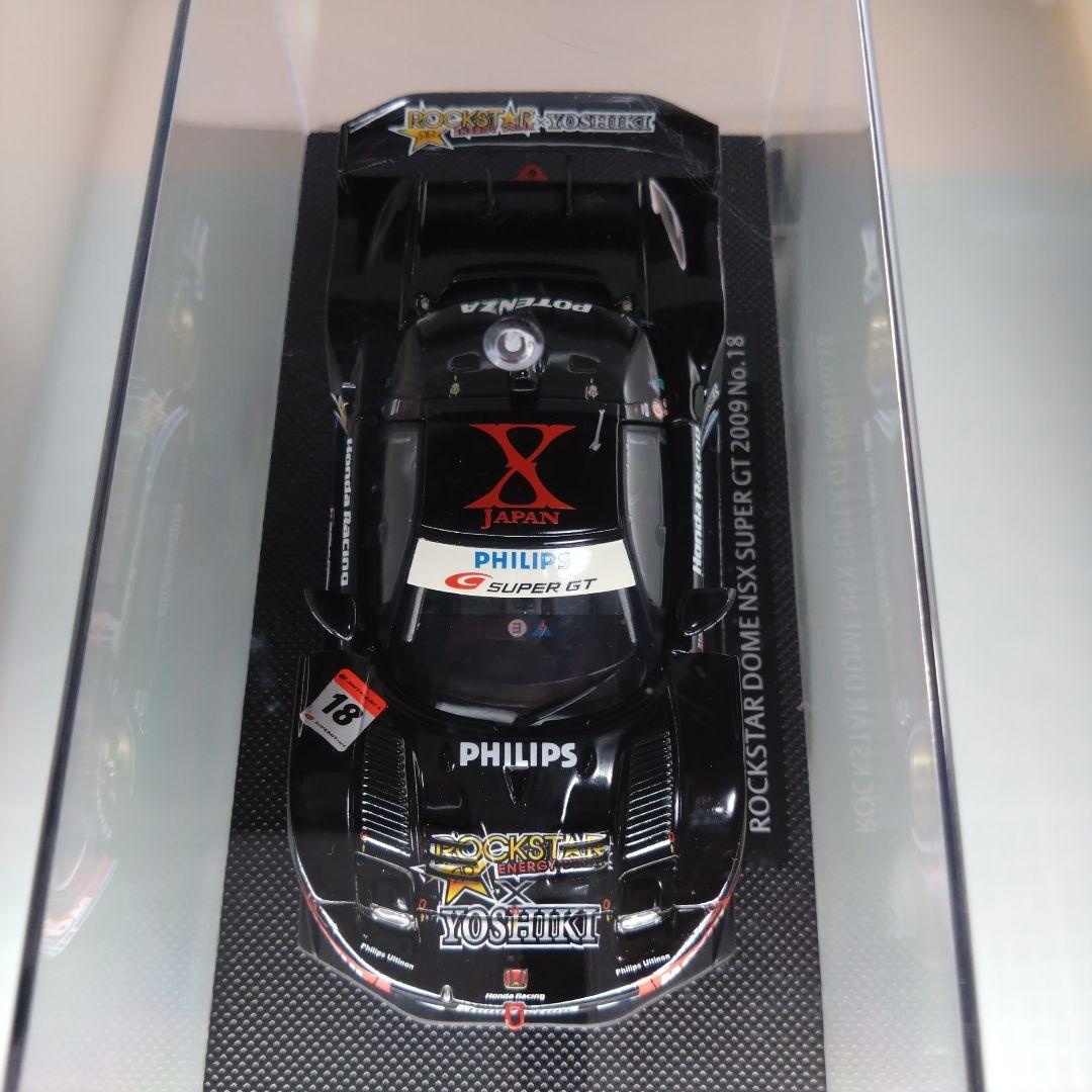 【未開封美品】1/43 エブロ 童夢ホンダ NSX YOSIKI 2009