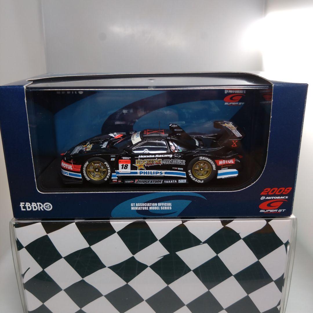 【未開封美品】1/43 エブロ 童夢ホンダ NSX YOSIKI 2009