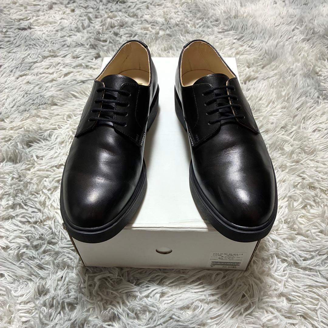 【良品】Marbot ポストマン 本革 40 BLACK〈定価44,000円〉