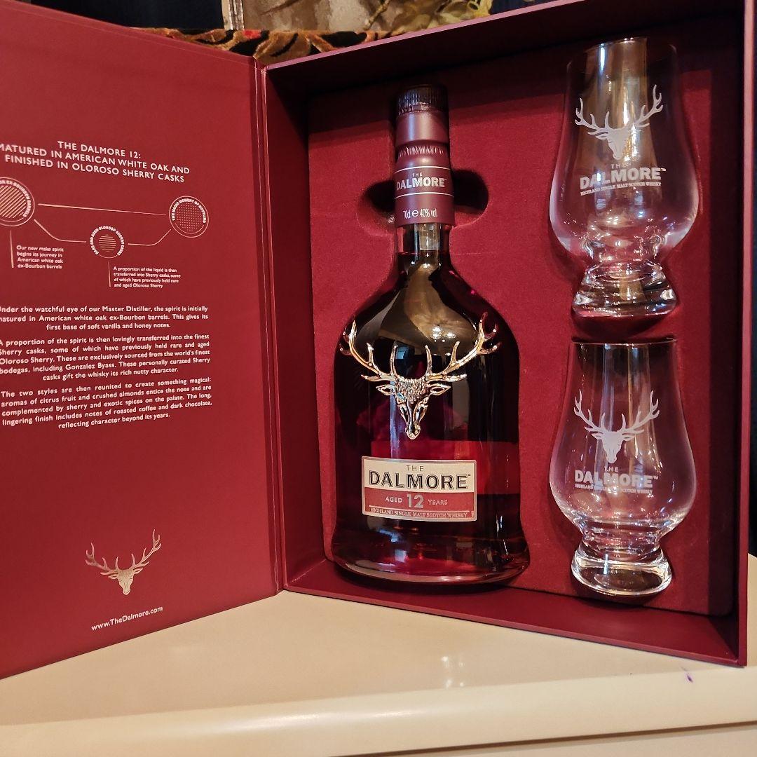 [ 数量限定 ] DALMORE 12年 ウイスキー グラスセット