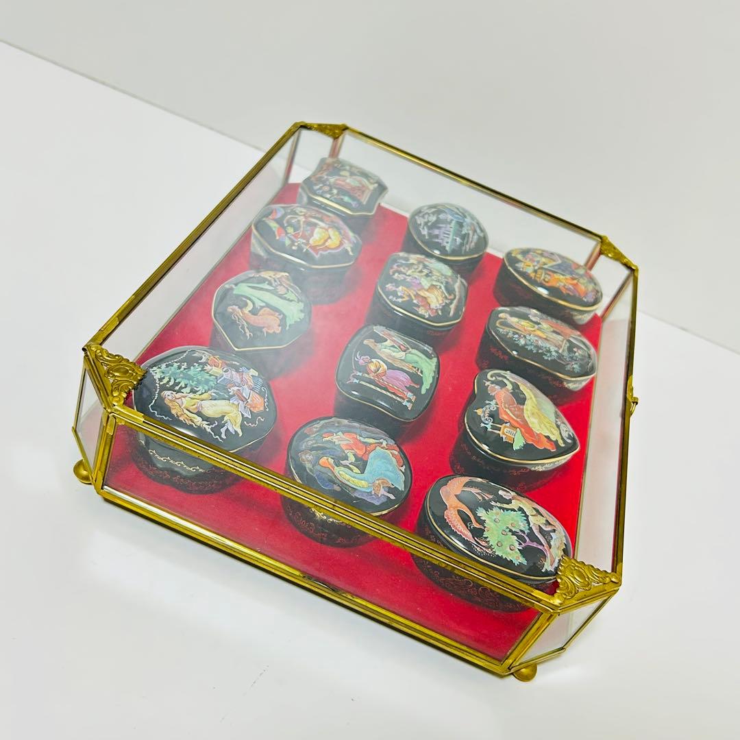 【超希少品】FRANKLIN MINT ロシア•バレエの傑作 磁器製オルゴール