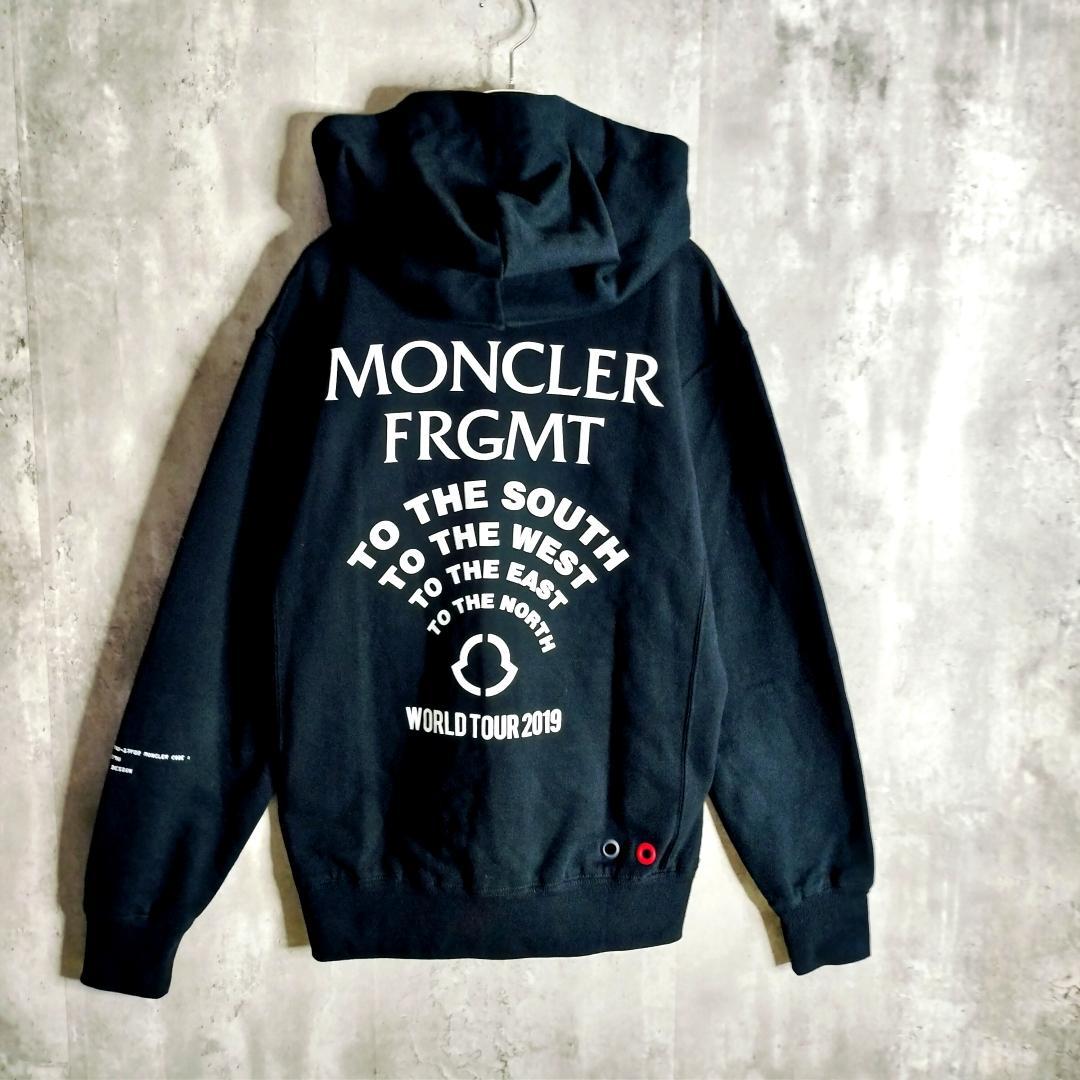 【美品・QR確認済】モンクレール フラグメント19SS ジップアップパーカー M