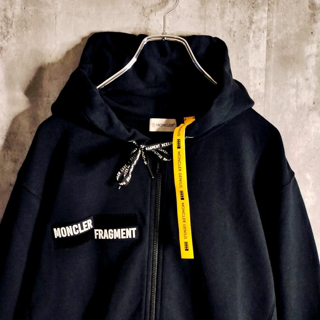 【美品・QR確認済】モンクレール フラグメント19SS ジップアップパーカー M