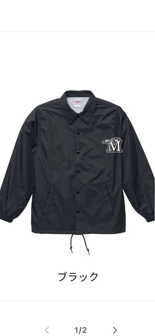 Mclub コーチジャケット ブラック Lサイズ新品momo