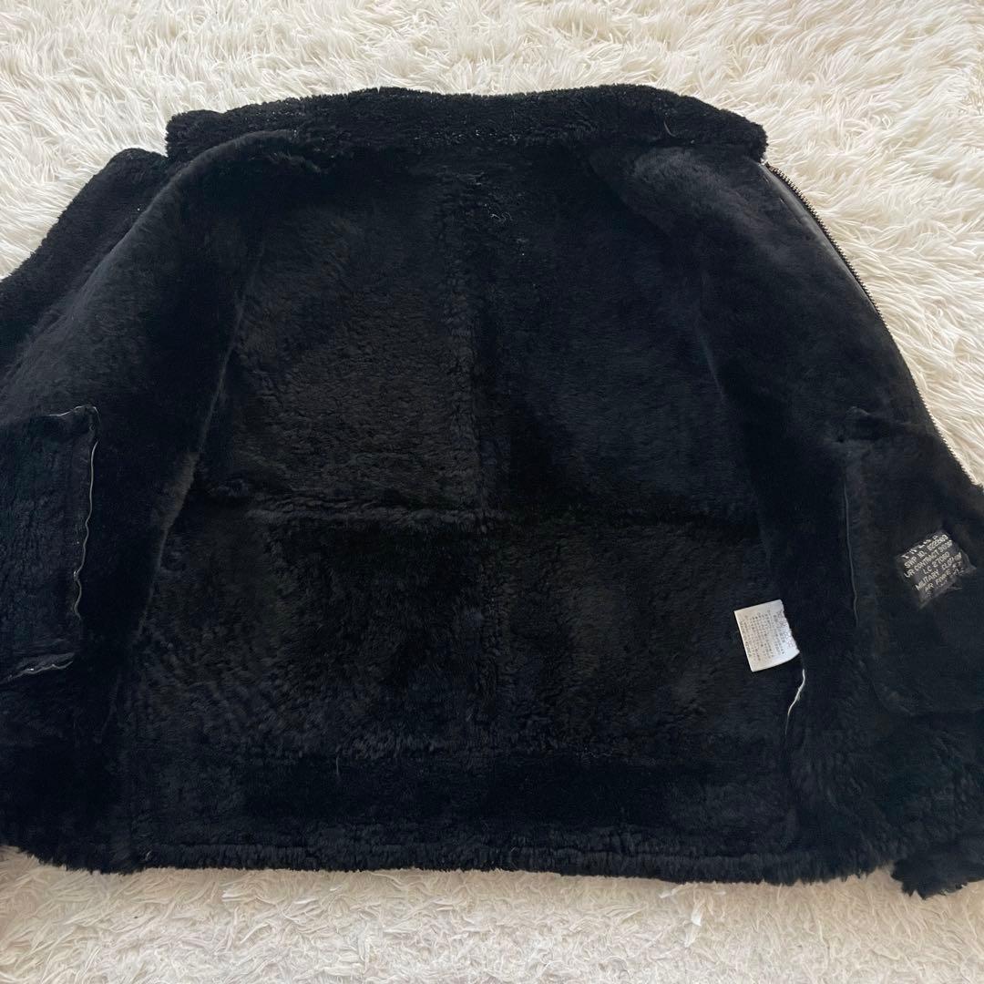 ヒロさん　B-3 羊革　ムートン　ジャケット　レザー　韓国製