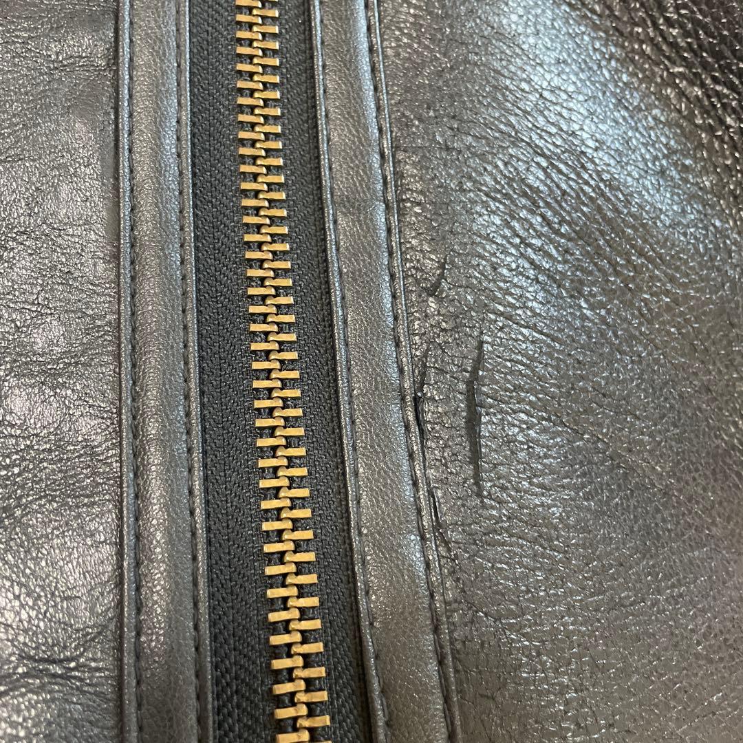 ヒロさん　B-3 羊革　ムートン　ジャケット　レザー　韓国製