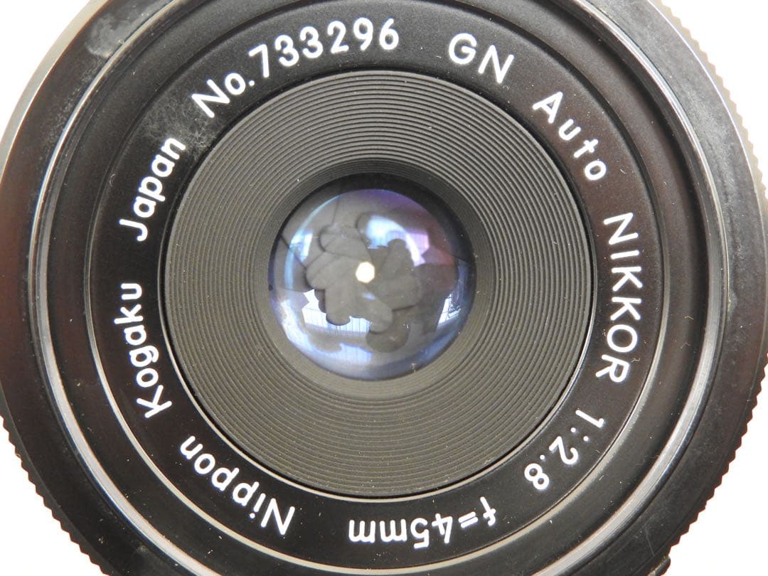 Nikon FE フィルム一眼 GN Auto NIKKOR 45mm f2.8