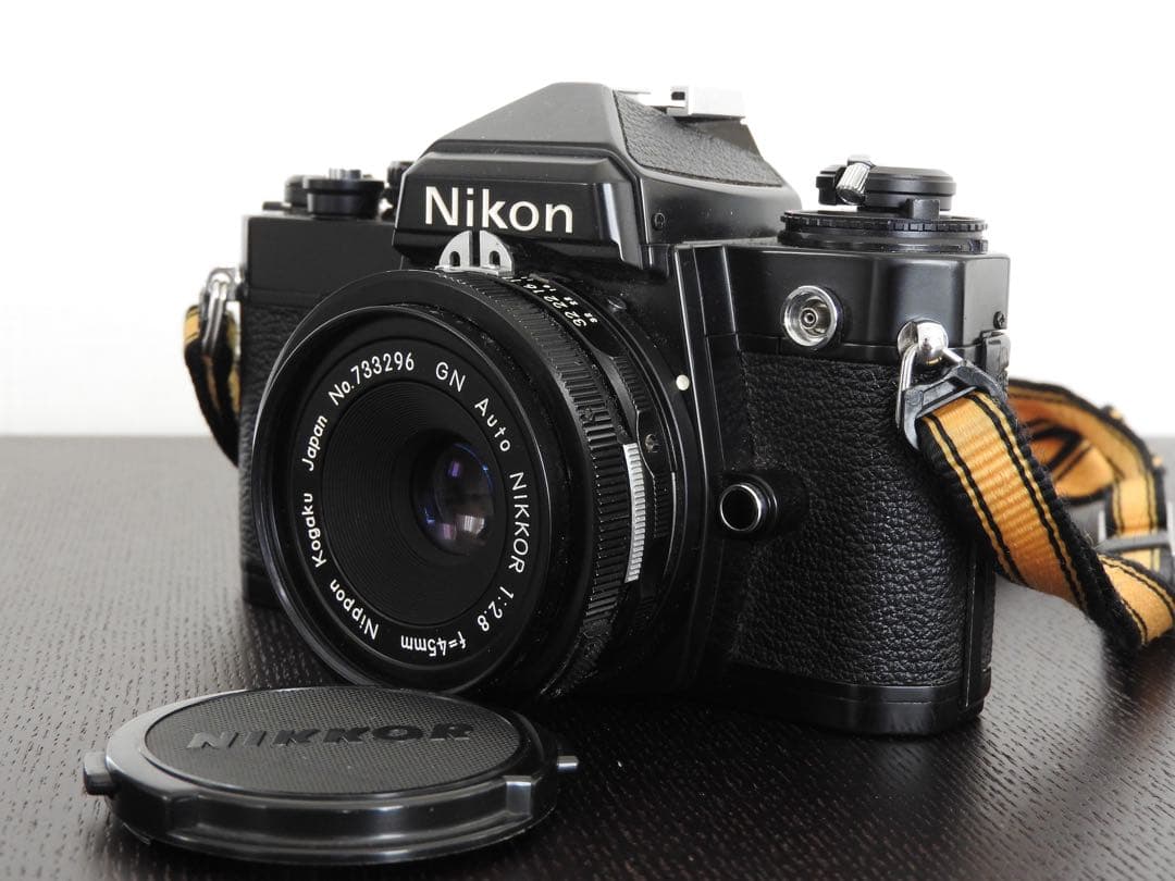 Nikon FE フィルム一眼 GN Auto NIKKOR 45mm f2.8