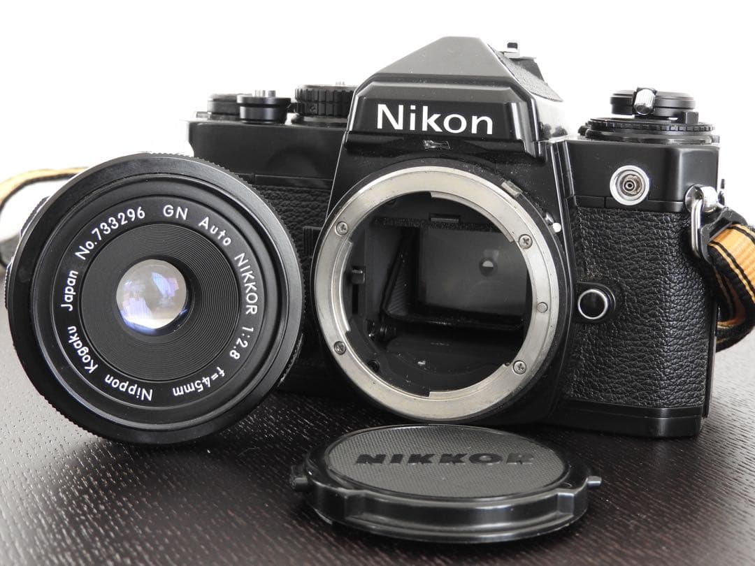 Nikon FE フィルム一眼 GN Auto NIKKOR 45mm f2.8