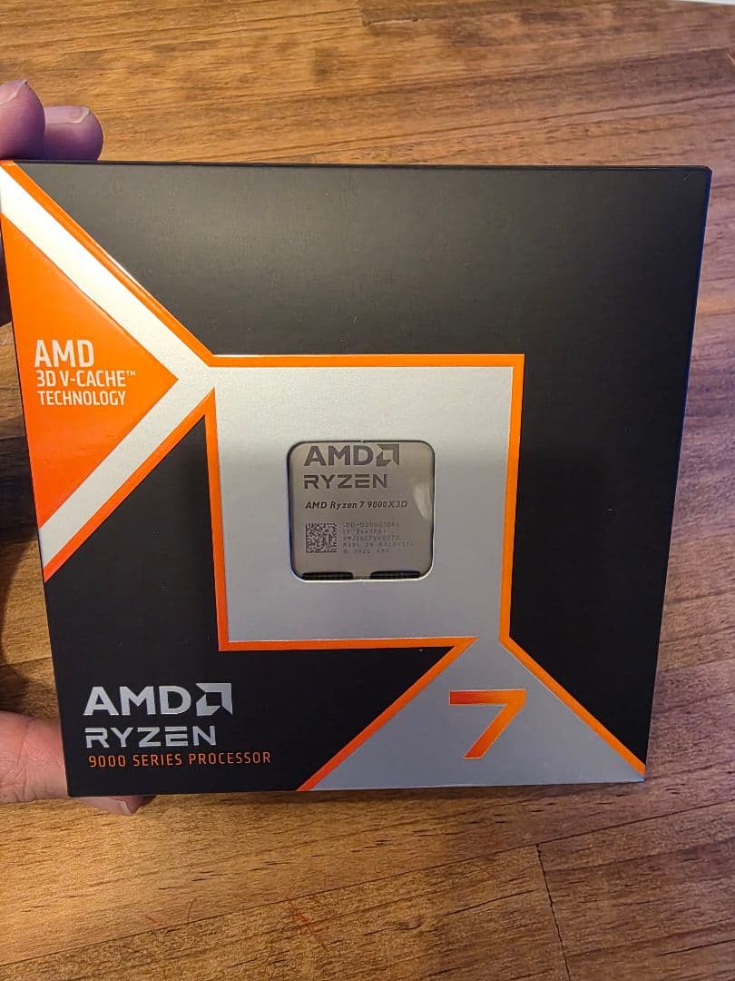 Ryzen 7 9800X3D AMD 動作品 納品書付