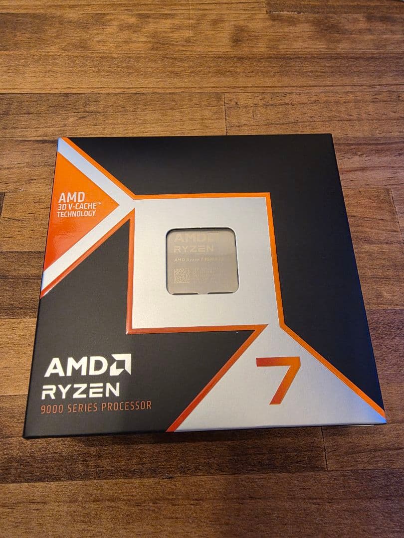 Ryzen 7 9800X3D AMD 動作品 納品書付