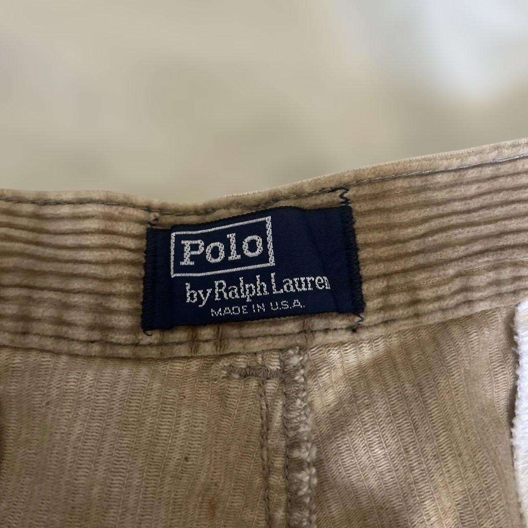 90s 初期タグ Polo by Ralph Lauren コーデュロイ パンツ