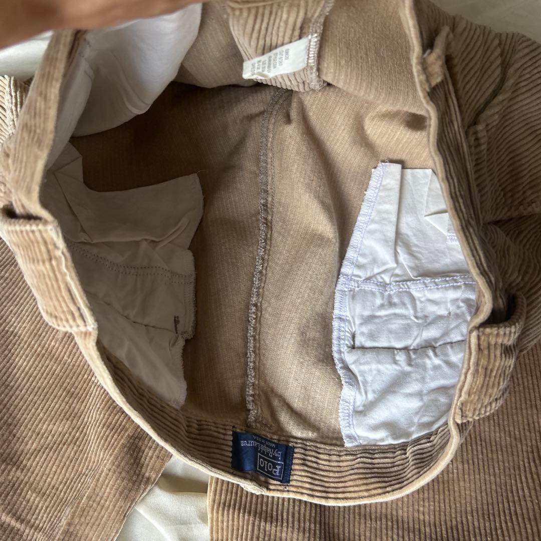 90s 初期タグ Polo by Ralph Lauren コーデュロイ パンツ