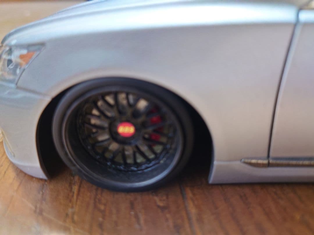 Lexus LS600hL 1/18オートアートカスタム仕様シルバー現状販売箱有