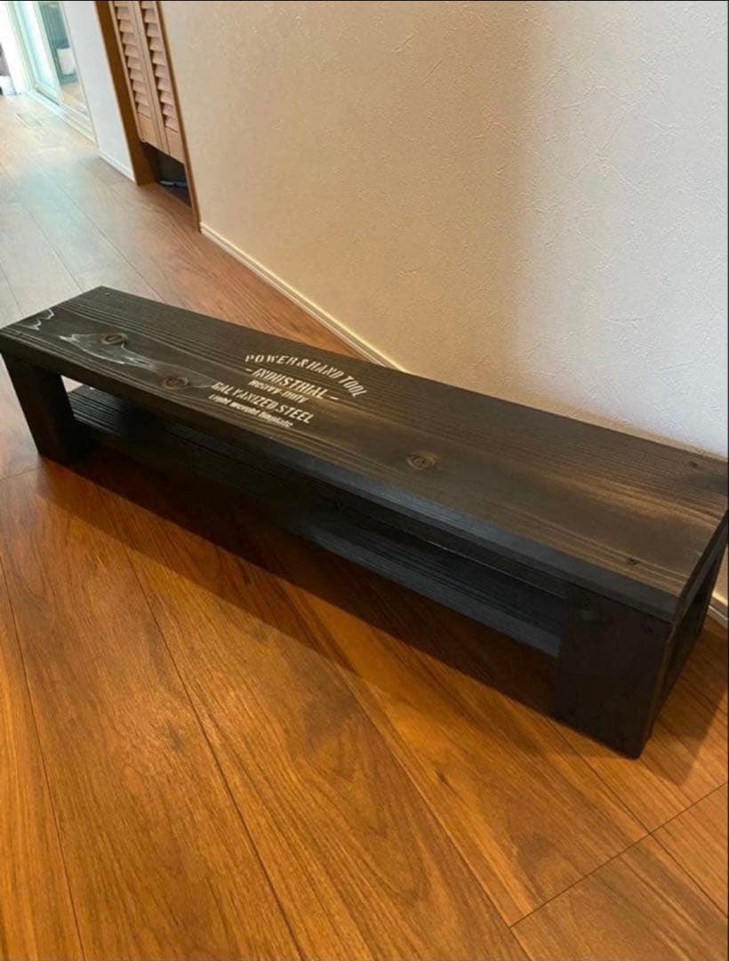 テレビボード　下棚付き　ベンチ　飾り棚