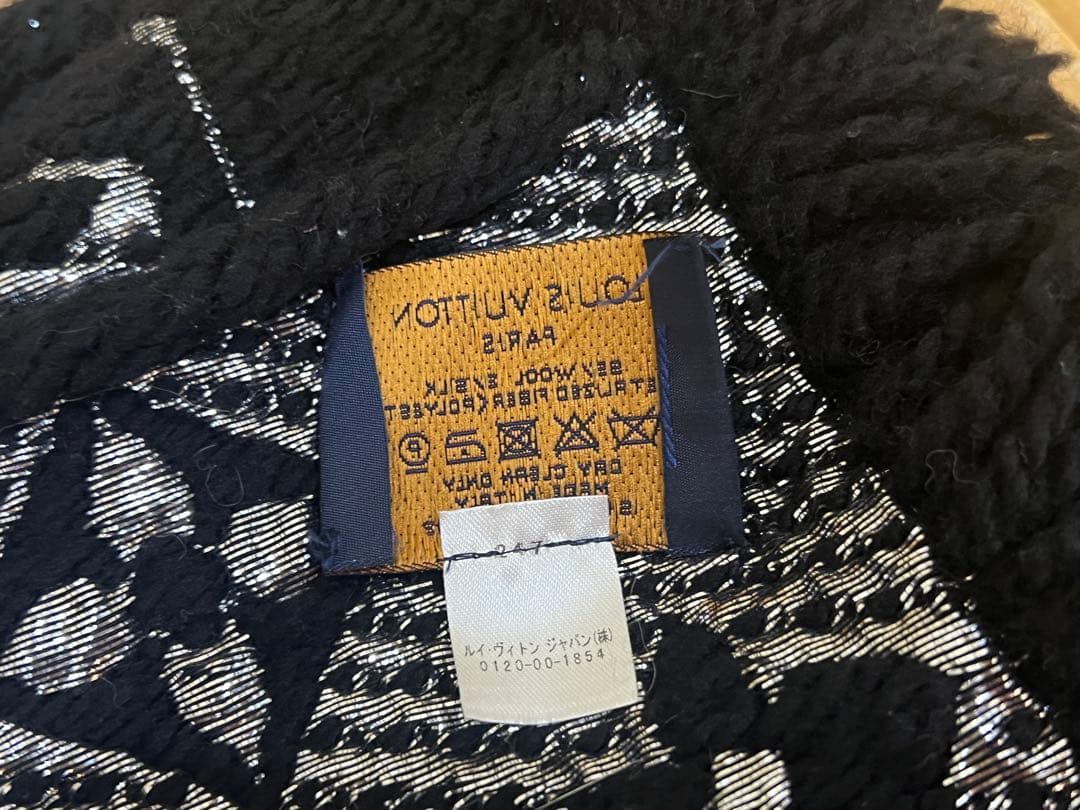 ◆LOUIS VUITTON ルイヴィトン マフラー ラメ系◆