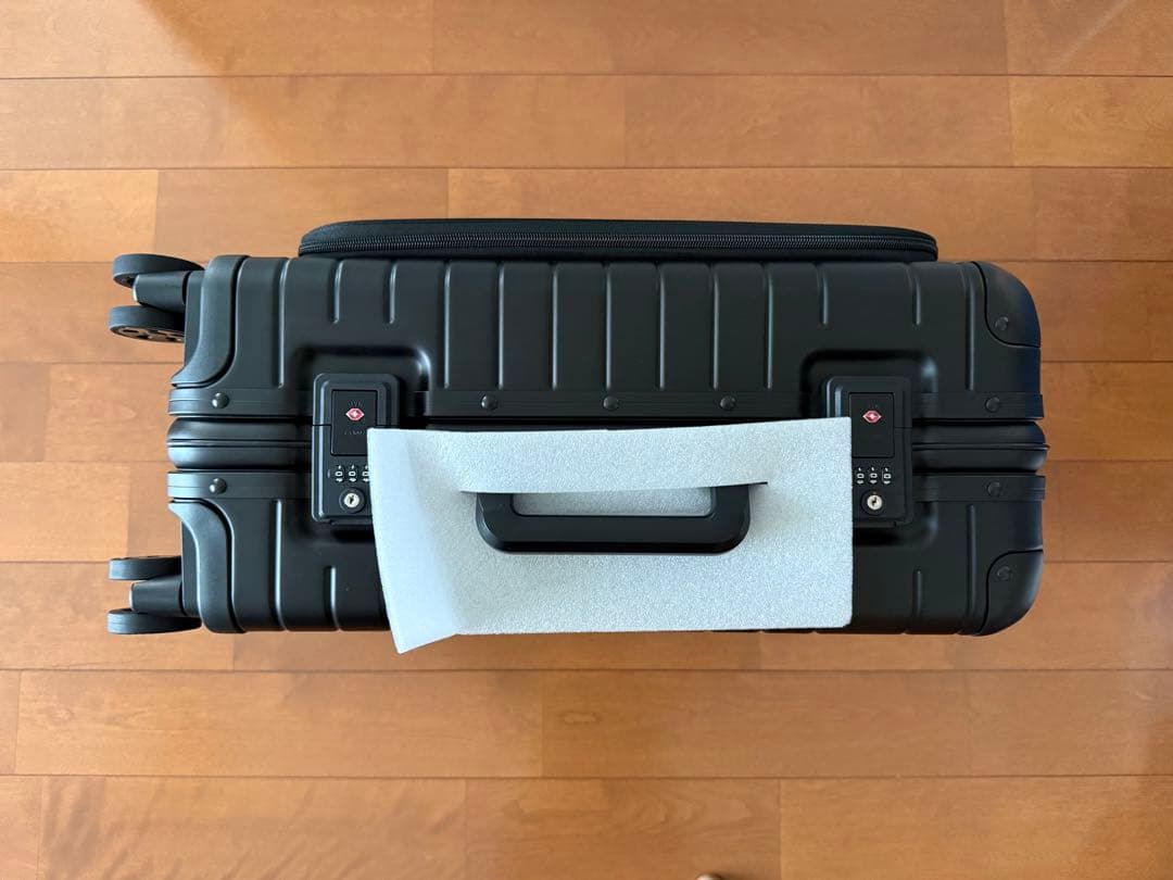 【新品未使用】ルフトハンザ アルニウムコレクション フロントポケット トロリー