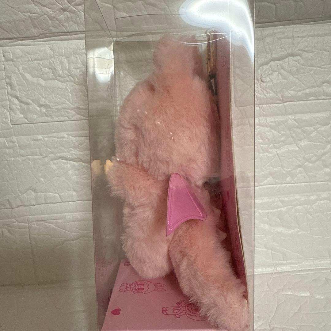 【新品】激レア！ジモモ　ラブブ　ピンクドラゴン　羽ピンク　チャーム　ぬいぐるみ