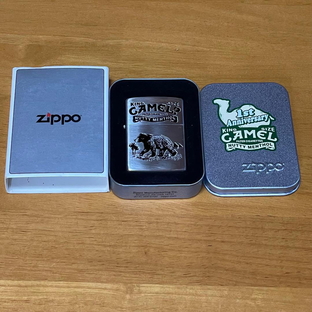 値下げ　ZIPPO NUTTY MENTHOL CAMEL 1st Anniv