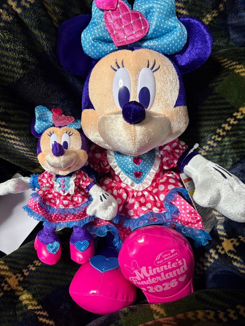 ミニーマウス パルパルーザ ファンダーランド ぬいぐるみ ぬいばセット