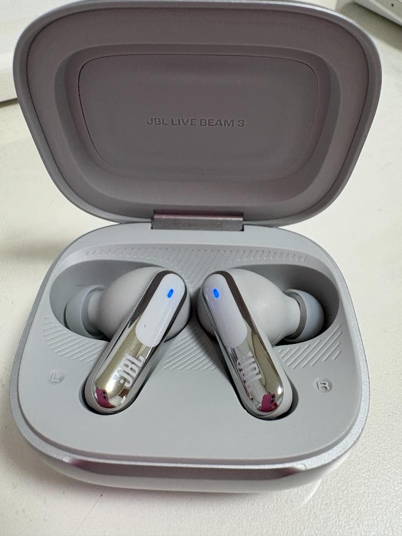 【使用回数少】JBL LIVE BEAM 3ワイヤレスイヤホン ノイキャン搭載