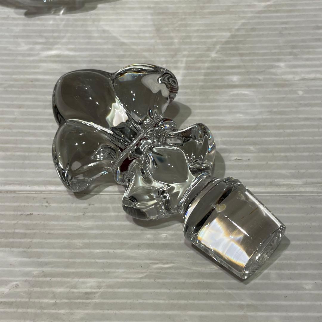 ⑤ Baccarat レミーマルタン ルイ13世 グラス　空瓶 バカラ　箱入り