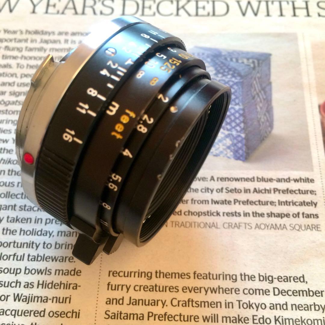 ライカ ズミクロン 35mm f/2 レンジファインダー用レンズ