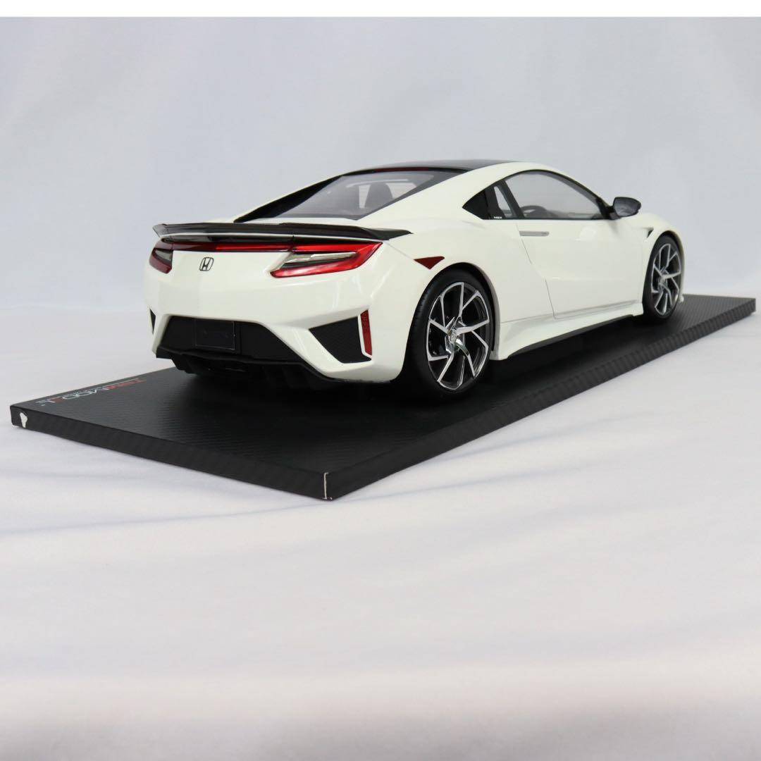 1/12 ホンダ NSX 2017 ホワイト カーボンファイバー パッケージ