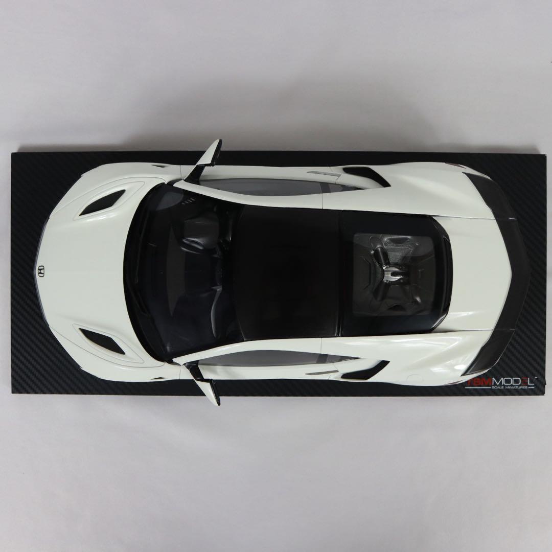 1/12 ホンダ NSX 2017 ホワイト カーボンファイバー パッケージ