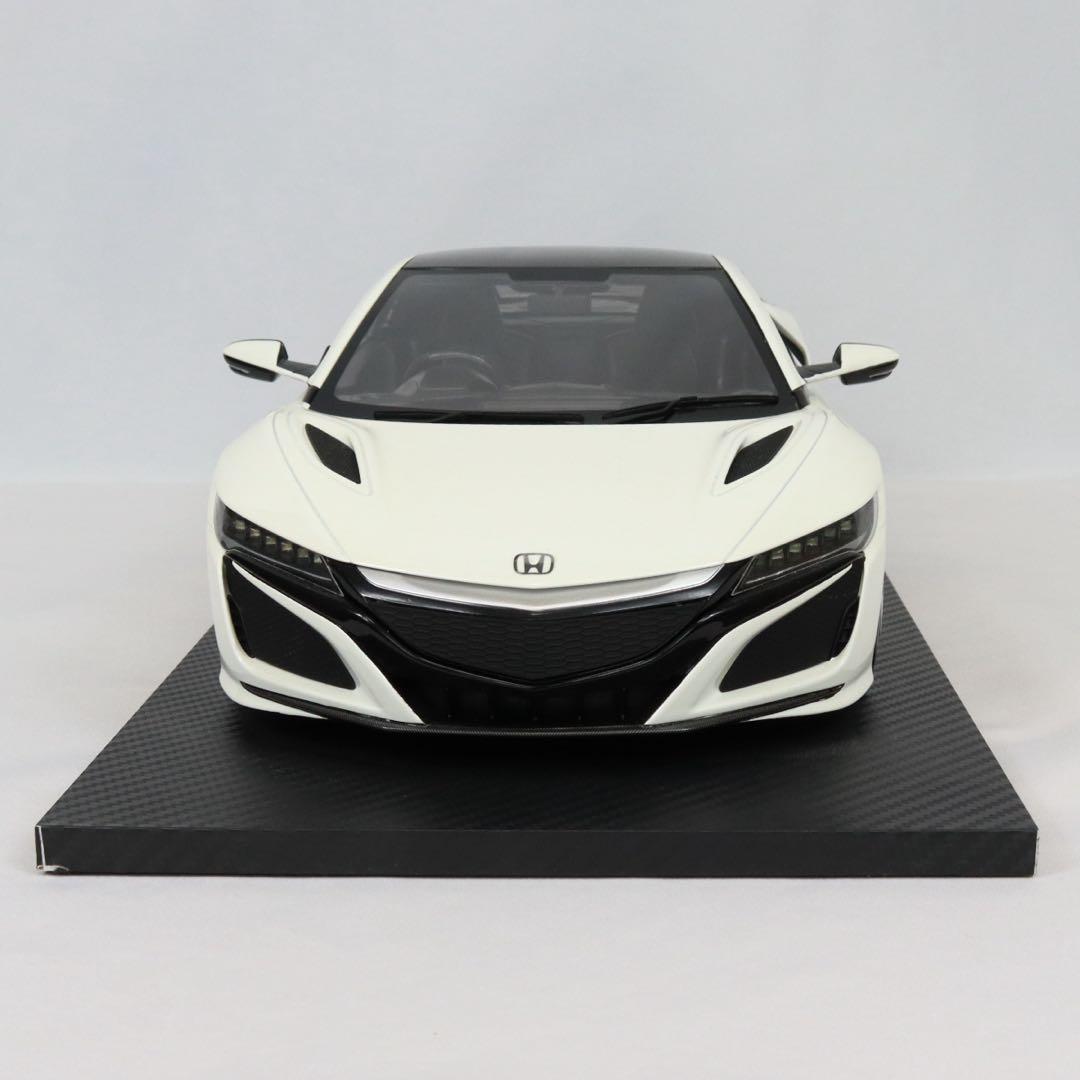 1/12 ホンダ NSX 2017 ホワイト カーボンファイバー パッケージ