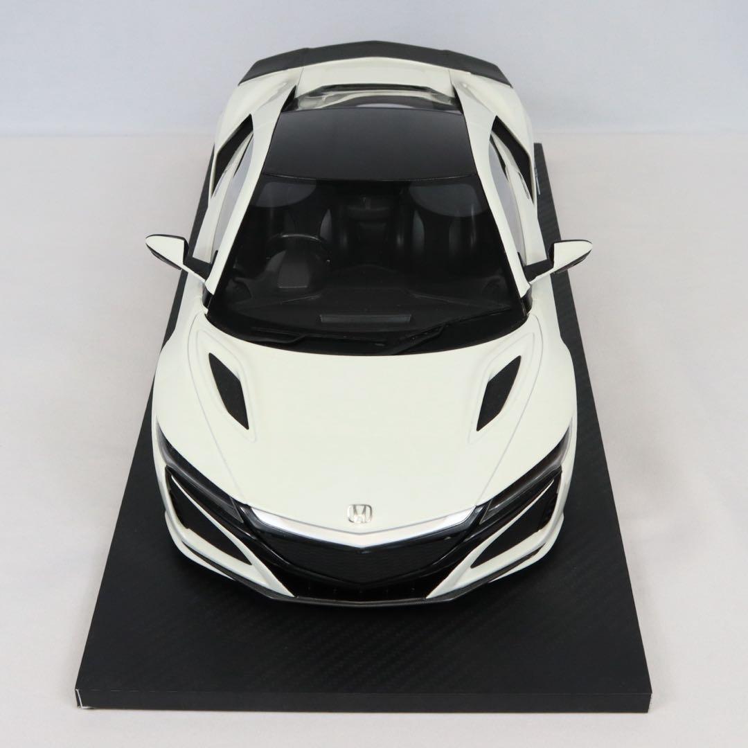 1/12 ホンダ NSX 2017 ホワイト カーボンファイバー パッケージ