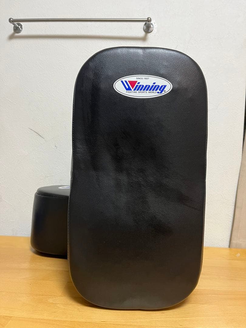 Winning キックミット 黒 2個セット