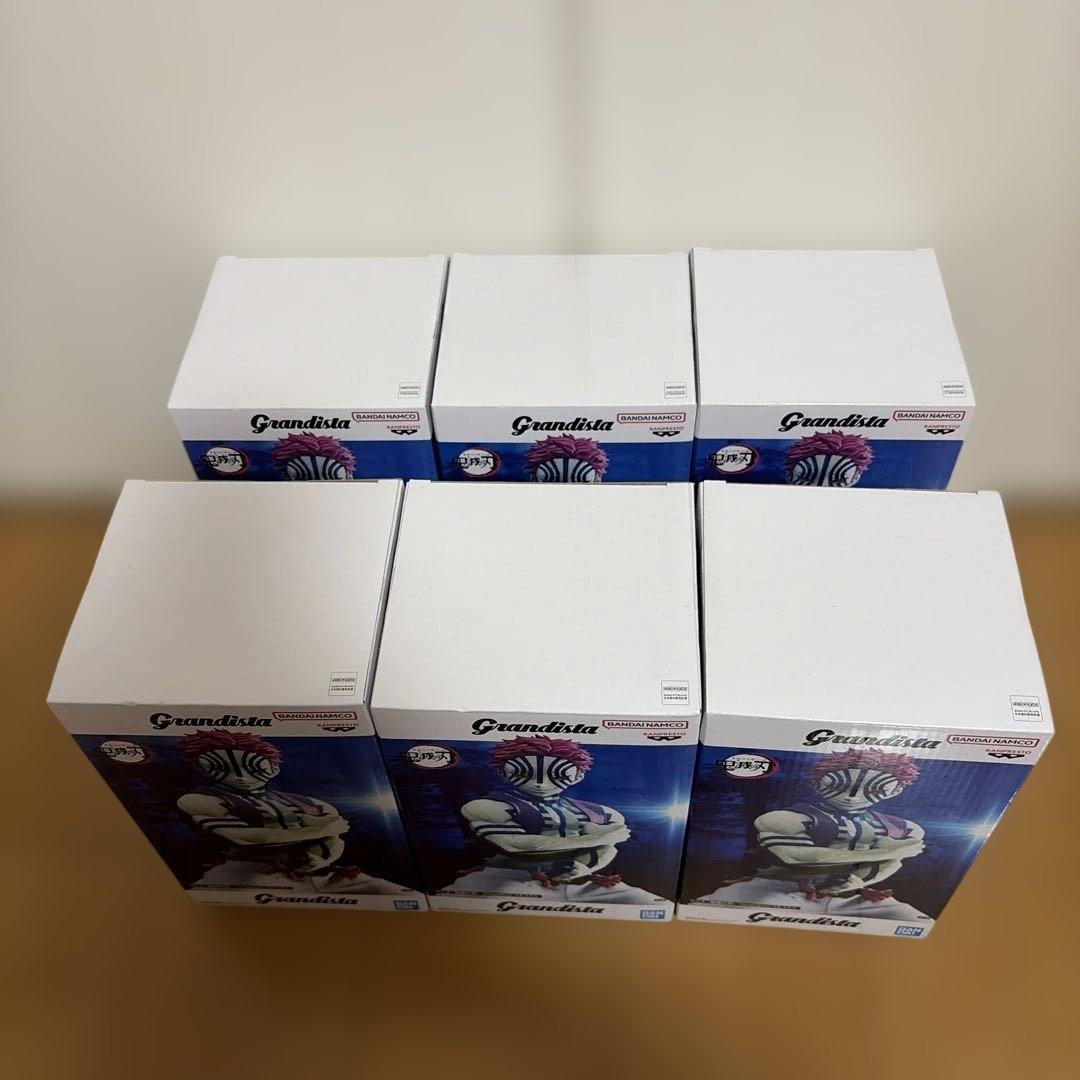 アニメ「鬼滅の刃」 Grandista-AKAZA- フィギュア6体セット