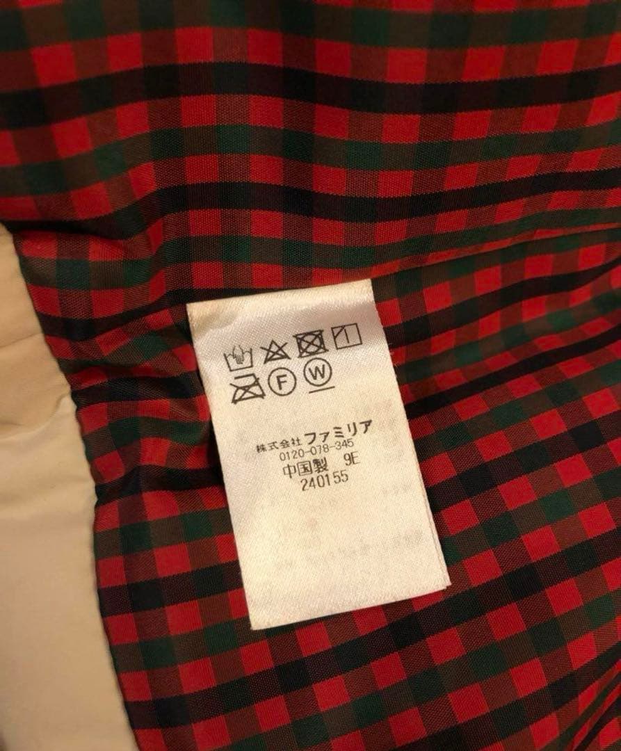 【新品】familiar 中綿ダウンコート