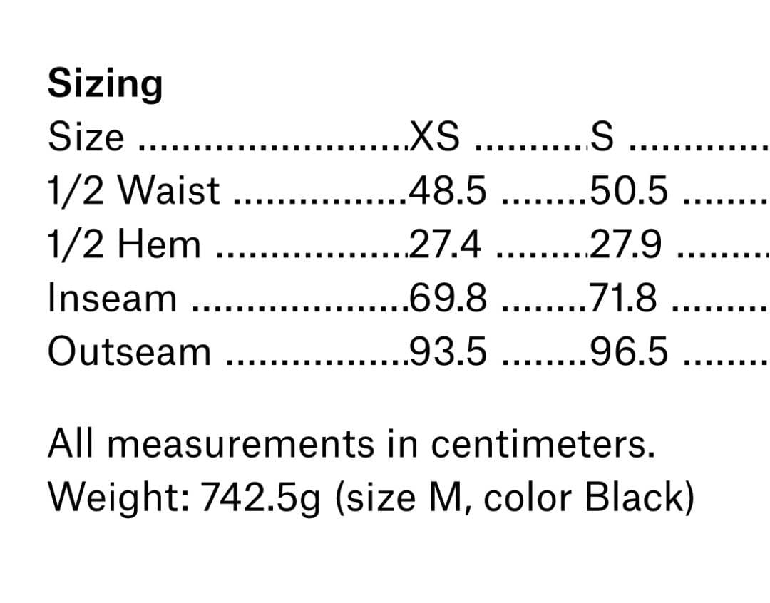 ACRONYM サルエルカーゴパンツ