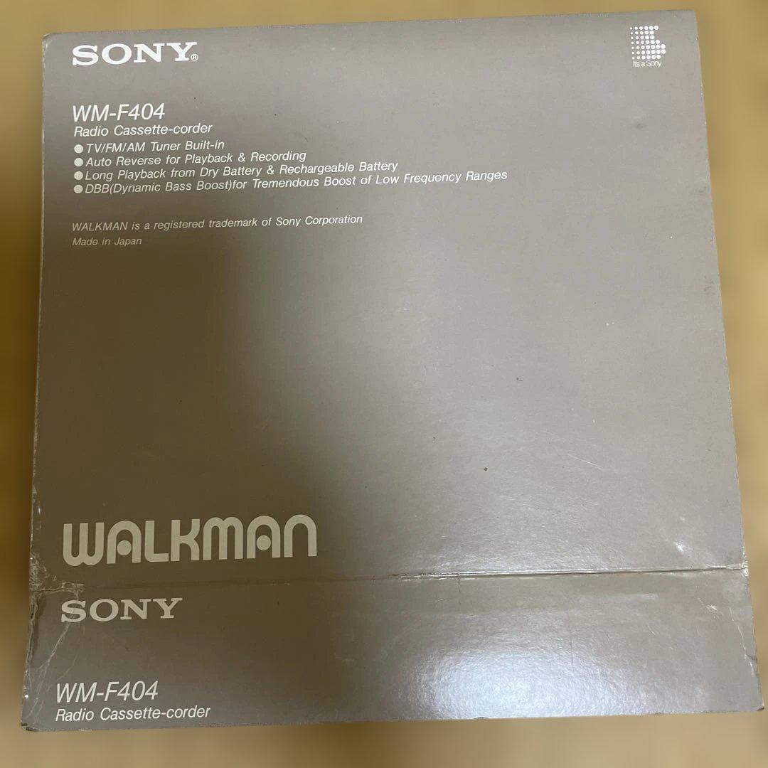 SONY WM-F404 カセットウォークマン　ジャンク品