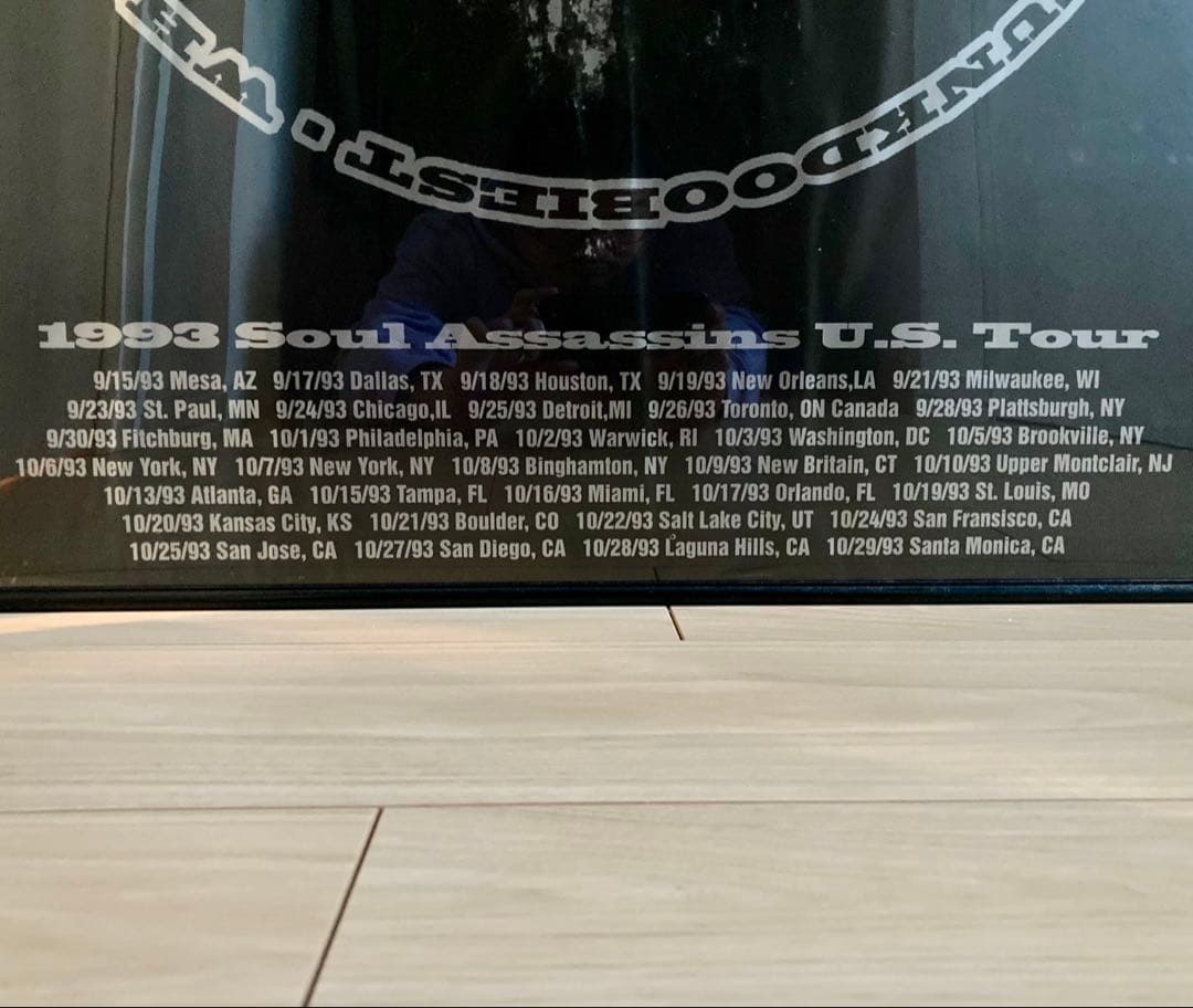 1993 Soul Assassins US Tour Poster 当時物