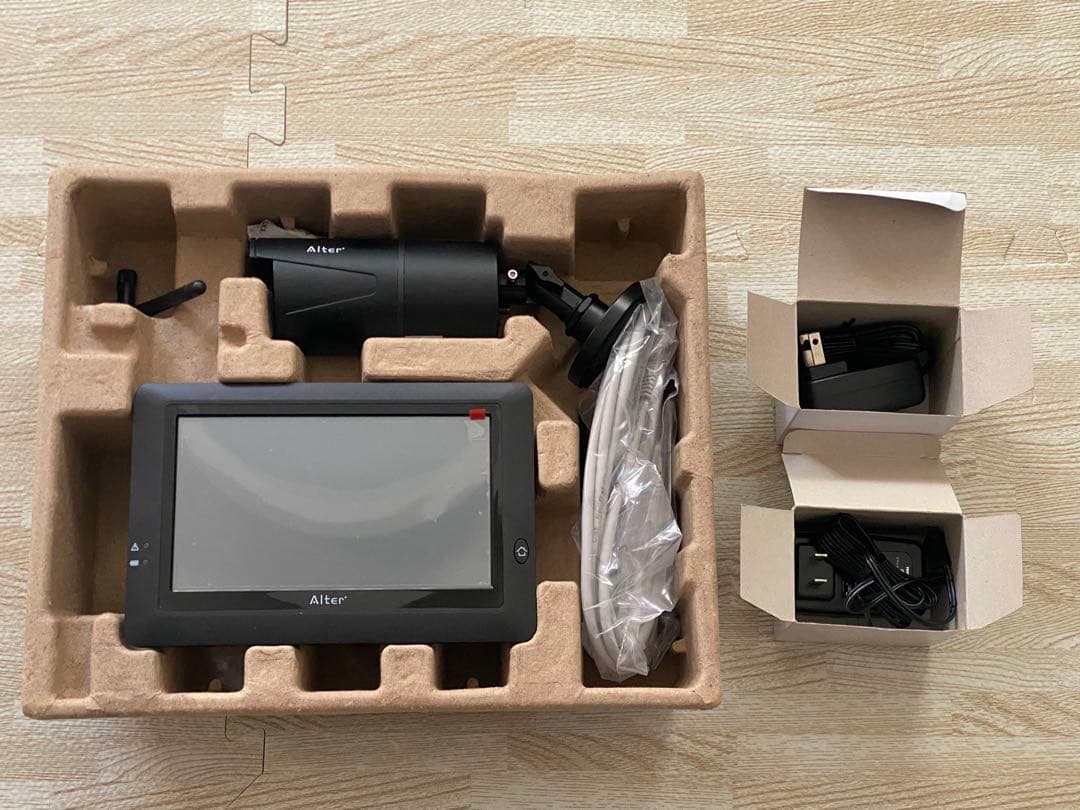 Alter AT-8801 ハイビジョン無線カメラ&モニターセット【ほぼ未使用】