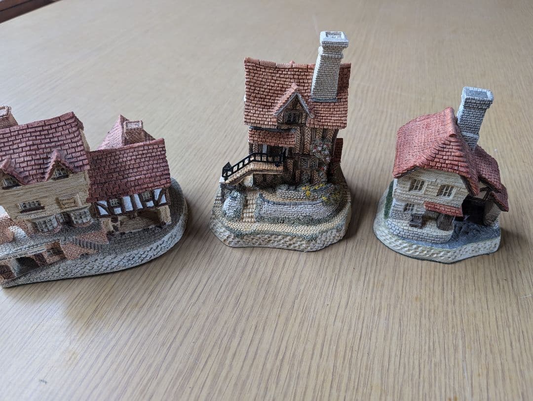 David Winter ミニチュアハウス　3点 アンティーク