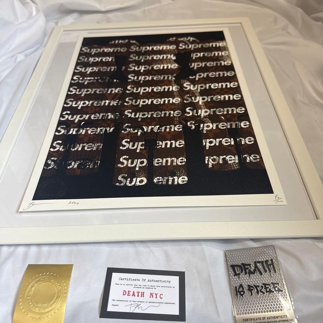 DEATH NYC 現代アートポスター　世界100枚限定　supreme