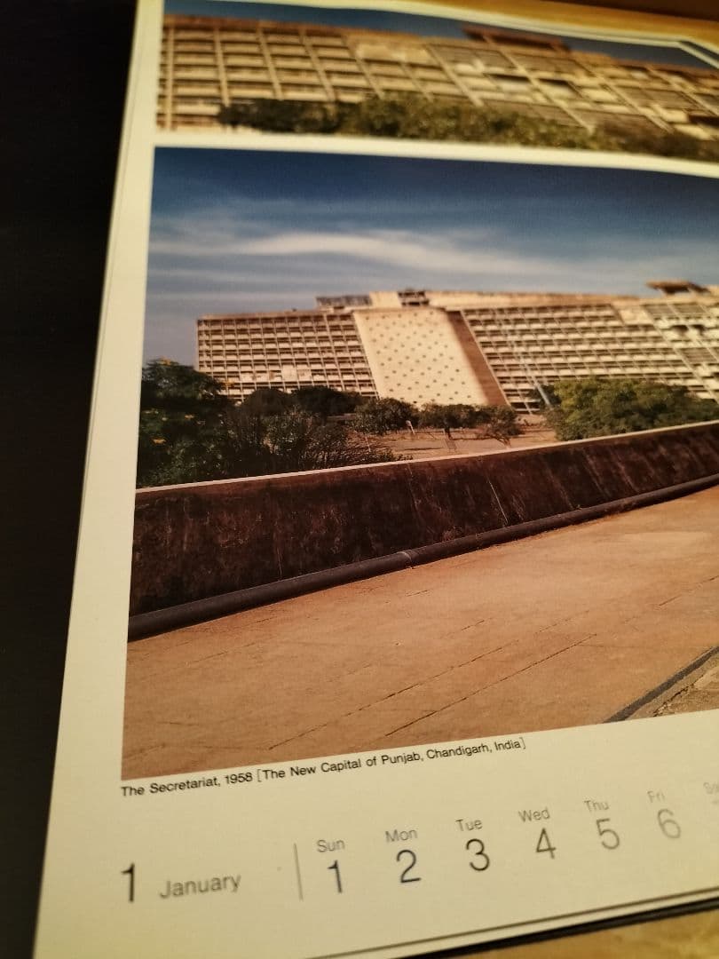 コレクション FH/le corbusier abcdesignePOSTERCALENDAR