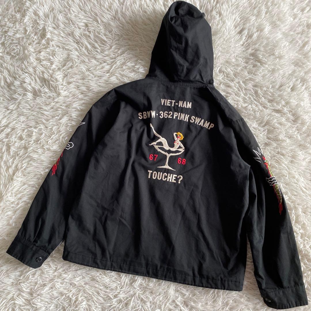 らパラふSTORM BECKER ブルゾン　パーカー　刺繍