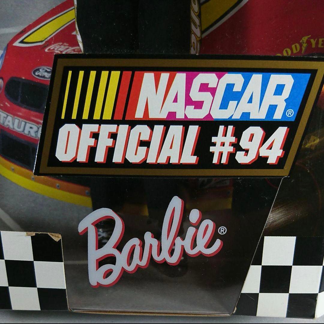 激希少レア バービー人形 NASCAR マクドナルド コレクターエディション